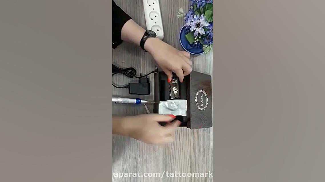 دستگاه تاتو حلقه آبی ورساچه پیچی تزریق بوتاکس