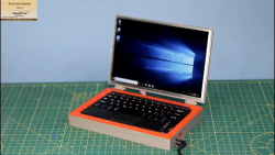 ساخت یک لپ تاپ بسیار ساده