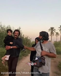 پشت صحنه سکانس پایانی سریال نجلا
