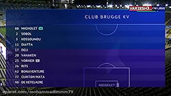 خلاصه بازی کلوب بروژ 1 - لاتزی...