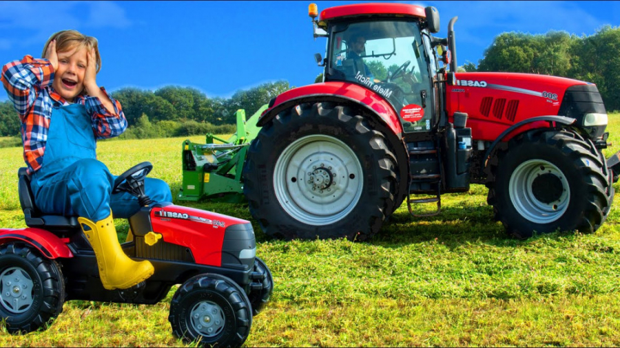 معرفی تراکتور اسباب بازی