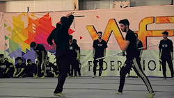 اجرای هماهنگ تیم آریان الف در...