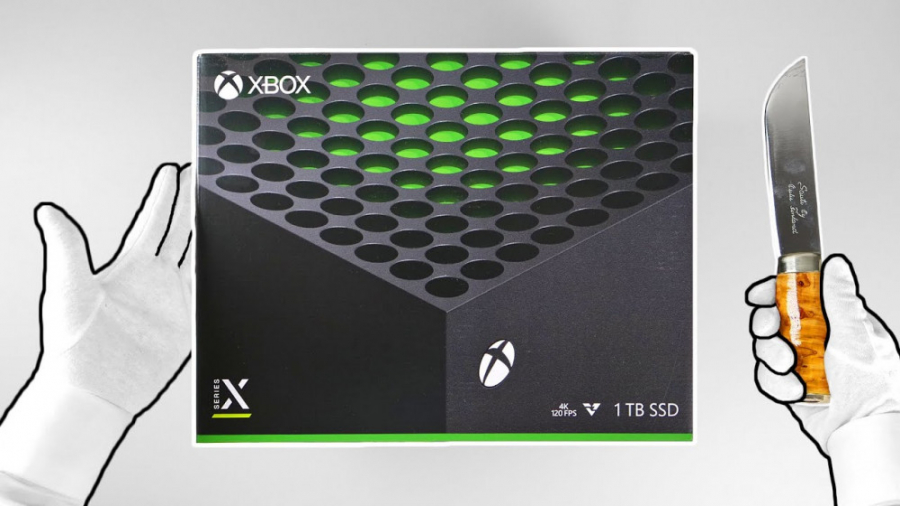 جعبه گشایی کنسول XBOX X SERIES