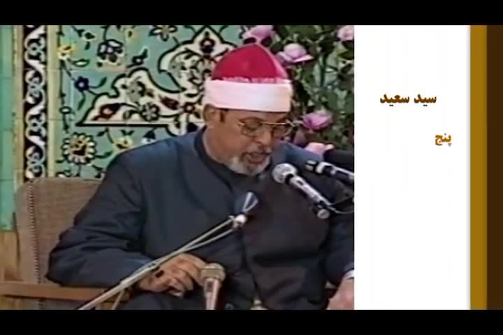 الشیخ سید سعید مقطع من سورة القصص