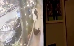 لحظه سرقت از علی دایی و دخترش...