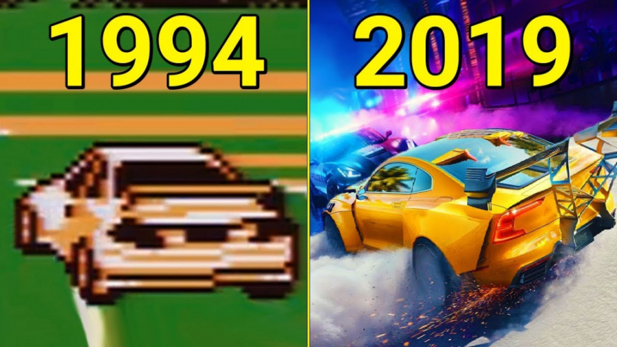 سیر تکامل بازی جنون سرعت - Need for Speed