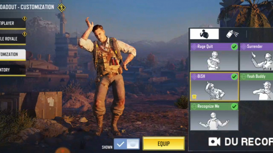 اموزش گرفتن دنس رایگان کالاف دیوتی موبایلfree dance cod m پیلینگ