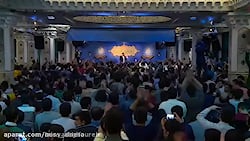 مولودی&zwnj;خوانی به مناسبت ول...