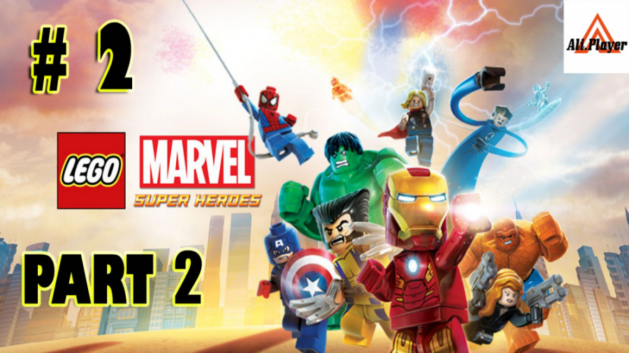 لگو مارول 1 پارت 2 : LEGO MARVEL SUPER HEROES 1 E2