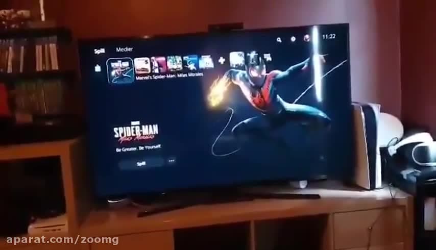 ویدیو فاش شده از سرعت بالای اجرای بازی Spider - Man: Miles Morales در پلی استیشن 5