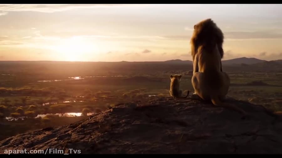 تریلر رسمی فیلم لایو اکشن (the lion king (2019 زمان110ثانیه