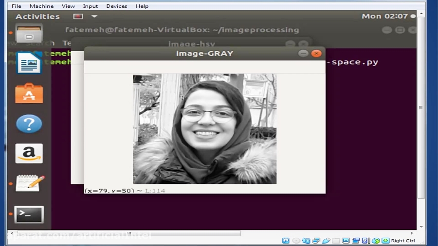 پردازش تصویر با پایتون -تبدیل فضای رنگی HSV