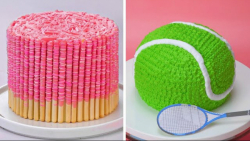 تزئین کیک های زیبا خانگی