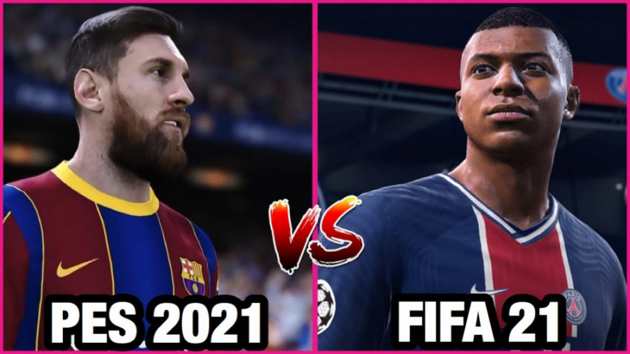 مقایسه چهره بازیکنان در : FIFA 21 | Efootball PES 2021