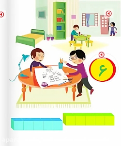 ریاضی اول دبستان تم 6