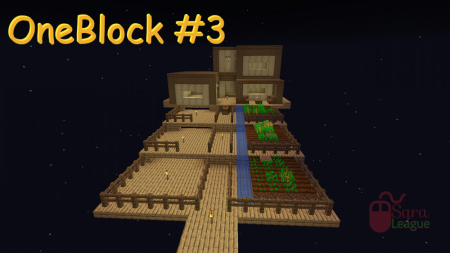 وان بلاک - قسمت 3 - ساخت خونه و مزرعه