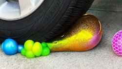 :: خرد کردن وسایل توسط خودرو :...