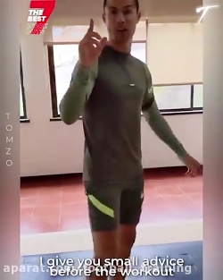 تمرینات بدنسازی کریستیانو رونا...