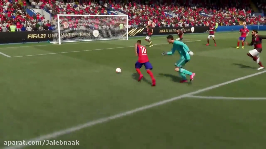 آموزش شوت رابونا Rabona Shot در بازی فیفا 21 | FIFA 21