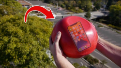 سقوط آیفون ۱۲ از ارتفاع ۱۰۰ فو...