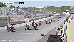 خلاصه مسابقه سوم HONOS Superbike در پیست لاگوناسکا