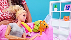 بازی های دخترانه با عروسک بارب...