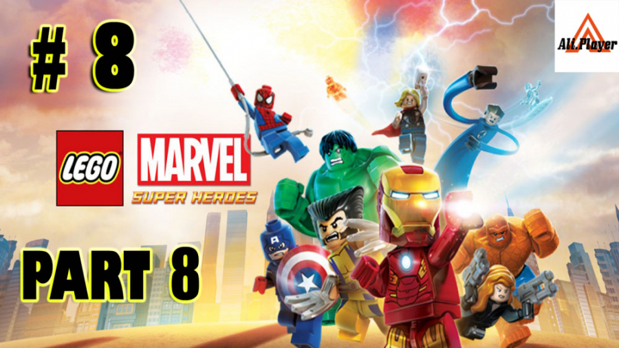 لگو مارول 1 پارت 8 : LEGO MARVEL SUPER HEROES 1 E8