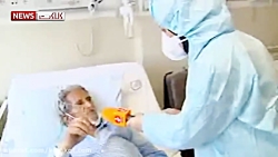 بغض و اشک ادامه دار خبرنگار و بیمار سالمند