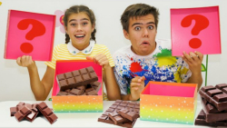 ناستیا و میا : چالش شکلاتی : ن...