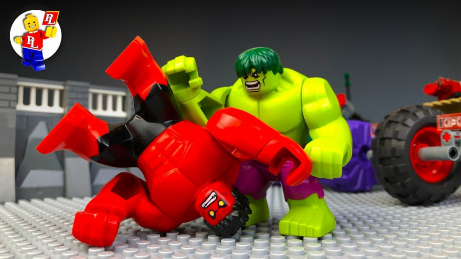 لگو کارتونی هالک  مبارزه هالک...