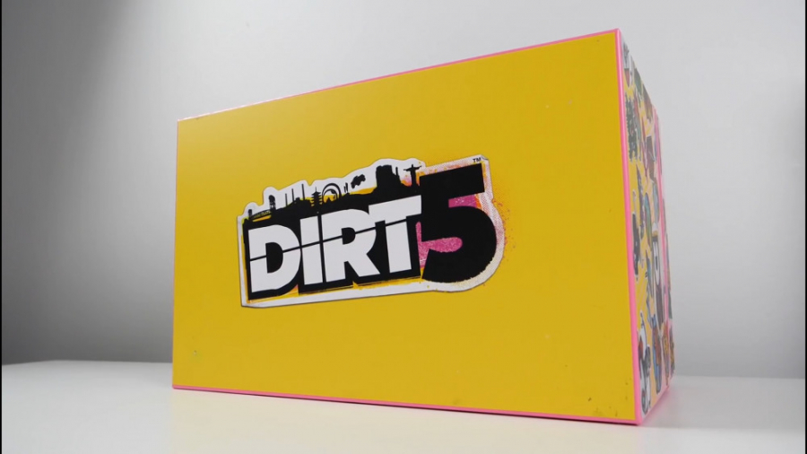 جعبه گشایی نسخه کالکتور بازی Dirt 5