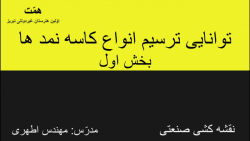 توانایی ترسیم انواع کاسه نمد ه...