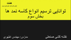 توانایی ترسیم انواع کاسه نمد ه...