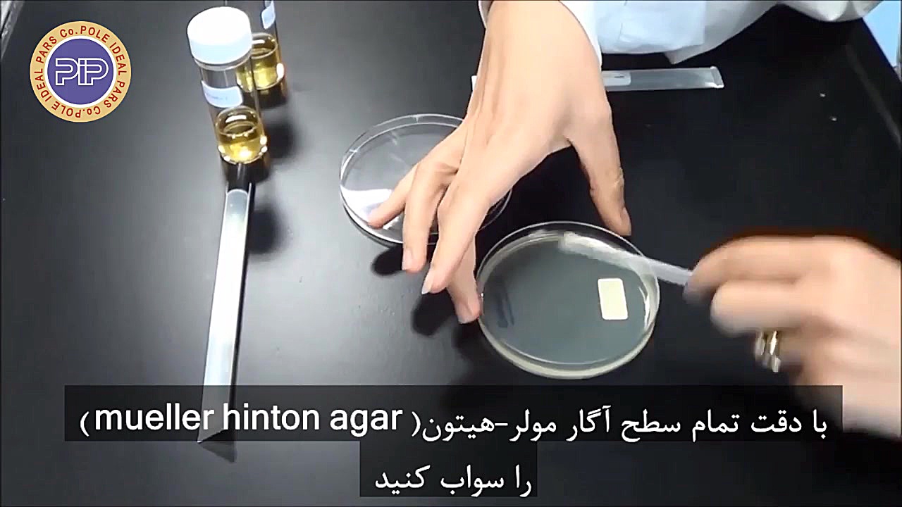 تست حساسیت آنتی بیوتیک (دیسک دیفیوژن) جراحی لثه