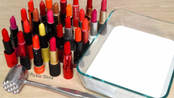 مجموعه رژ و اسلایم شفاف