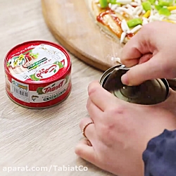 پیتزای تون ماهی