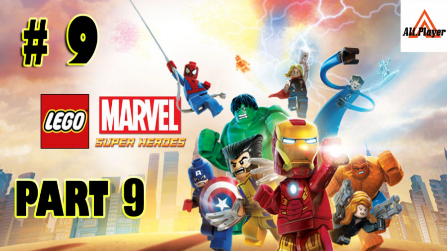 لگو مارول 1 پارت 9 : LEGO MARVEL SUPER HEROES 1 E9