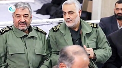 واکنش دختر شهید حاج قاسم سلیما...