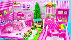 اموزش ساخت خانه عروسکی مینیاتو...