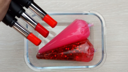 اسلایم میکاپ و بازی با اسلایم