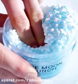 اسلایم دونه برفی کیوت