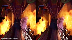 فیلم سه بعدی واقعیت مجازی ترین Roller Coaster 72