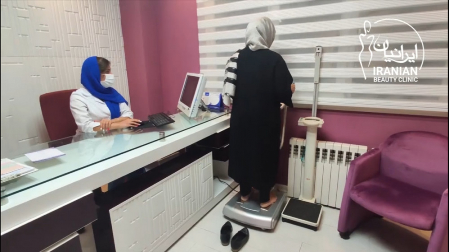آنالیز بدن با استفاده از دستگاه بادی آنالیز مدونا