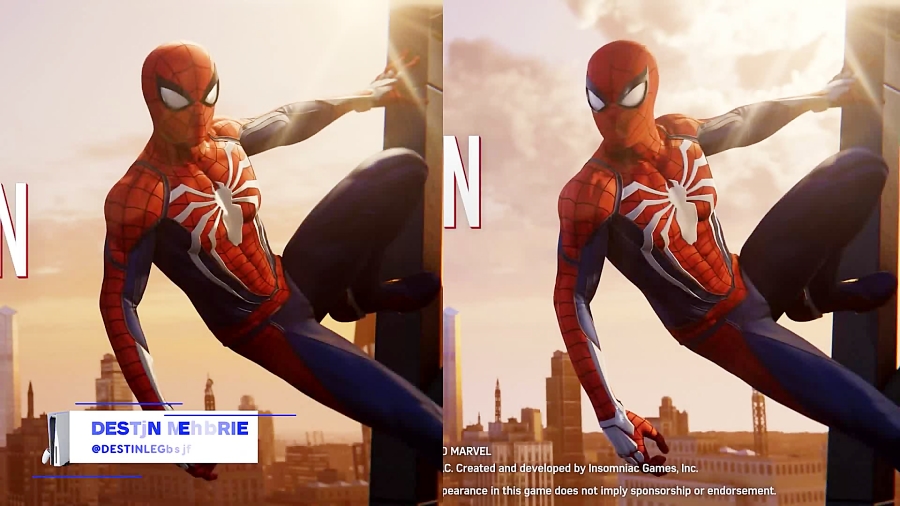 Marvel#039;s Spider-Man Remastered- PS4 Pro vs PS5