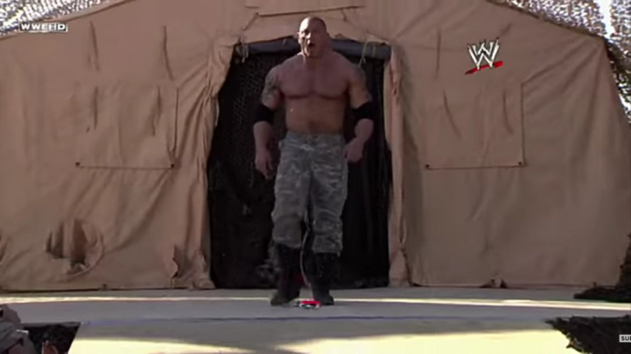 آموزش ساخت لباس ارتشی باتیستا در WWE 2K20