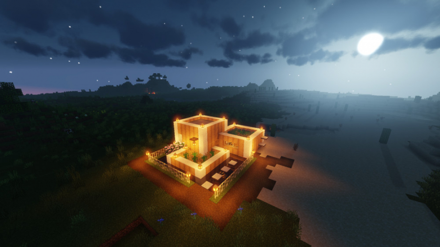 آموزش کامل ساخت یک خانه مدرن ساده ماینکرافت Minecraft minecraft