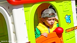 آرتم و مامانی  بازی در خانه عر...