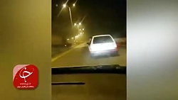 تعقیب ناموفق دو خودرو برای خفت...
