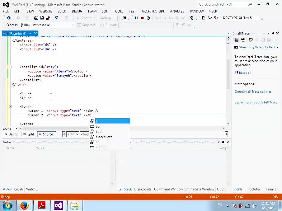 اموزش زبان HTML از مقدماتی تا HTML 5 - قسمت46