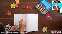 نقاشی ساده از کتابخوانی